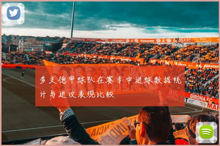多支德甲球队在赛季中进球数据统计与进攻表现比较